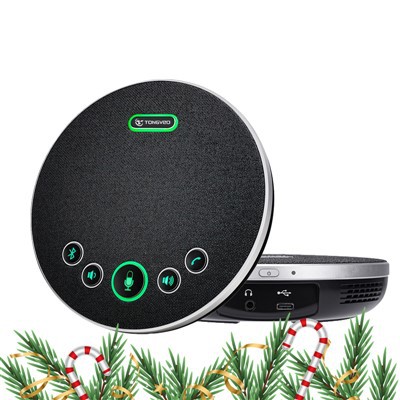 Microfones e alto-falantes USB profissionais para videoconferências e trabalhos de escritório